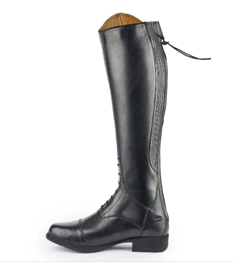 Moretta Gianna Childrens Riding Boots in Black-1
